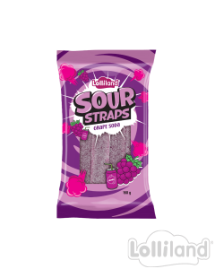 Sour Straps Grape Soda 160G