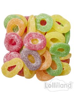 Gummi Fruit Rings 1Kg
