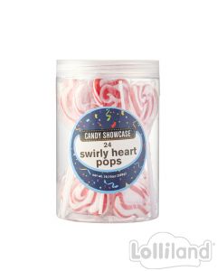 Swirl Heart Pop Red 288G