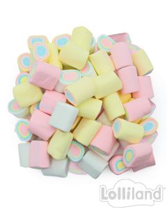Marshmallow Tube Rainbow 800G