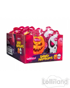 Halloween Marshmallow Bag in Pumpkin and Skull 100G