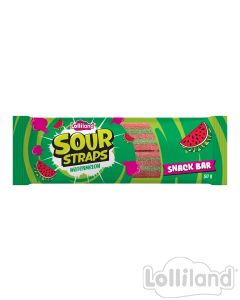Sour Straps Watermelon Snack Bar 50G