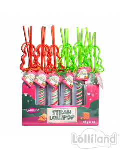Christmas Tree Straw Pop 42G x 24pcs 